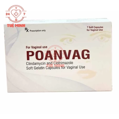 Poanvag Genova - Thuốc điều trị viêm âm đạo hiệu quả