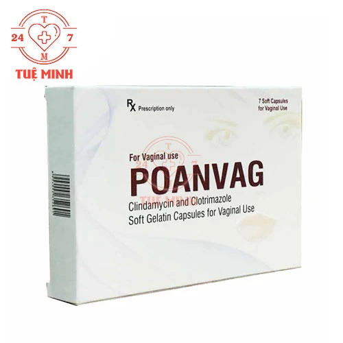 Poanvag Genova - Thuốc điều trị viêm âm đạo hiệu quả