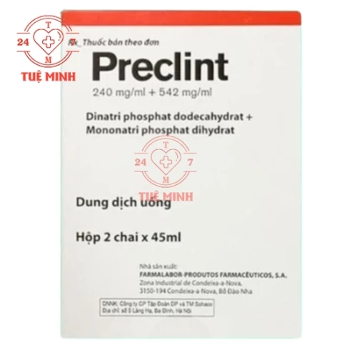 Preclint - Thuốc làm sạch ruột trước khi phẫu thuật nội soi