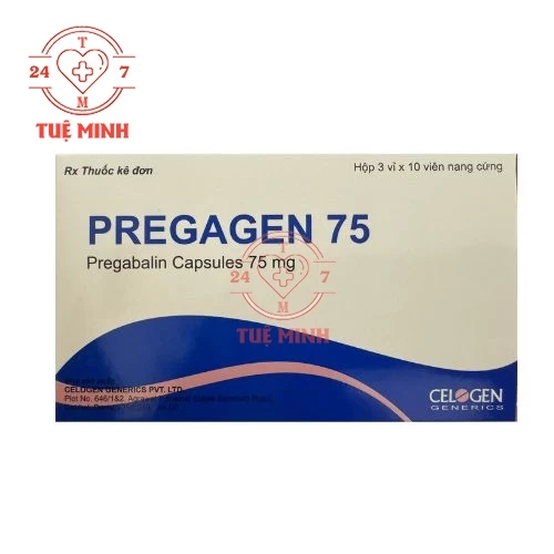 Pregagen 75 -  Pregabalin 75mg Celogen Pharma