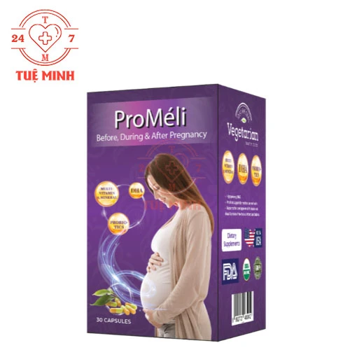 ProMéli Plus Syntech - Bổ sung Vitamin và khoáng chất cần thiết cho bà bầu