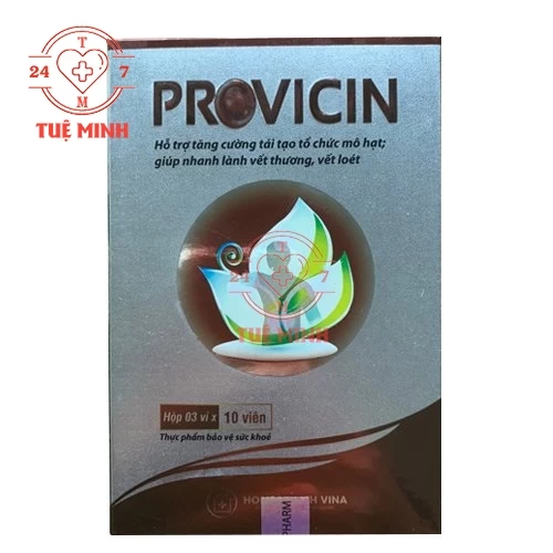 Provicin Fusi- Viên uống hỗ trợ làm lành vết thương hiệu quả