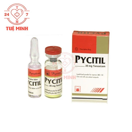 Pycitil 20mg Pymepharco- Thuốc giảm đau, kháng viêm trong các bẹnh xương khớp