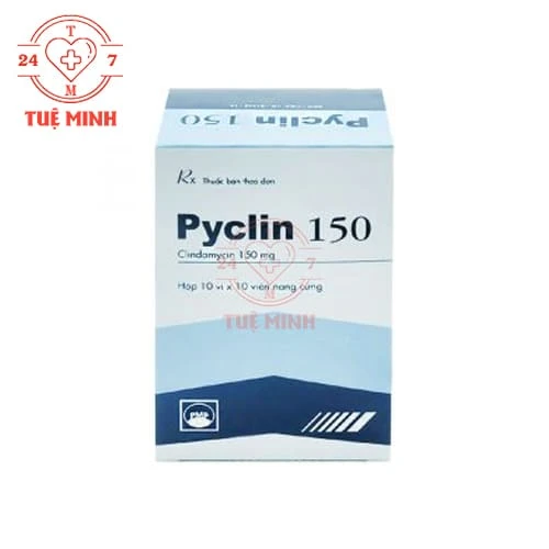 Pyclin 150 Pymepharco - Thuốc điều trị nhiễm khuẩn