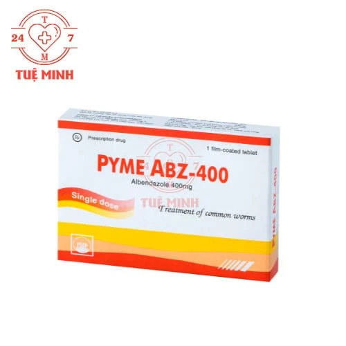 Pyme ABZ-400 Pymepharco - Thuốc tẩy giun sán hiệu quả cao