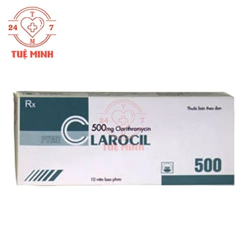 PymeClarocil 500 Pymepharco - Thuốc điều trị nhiễm khuẩn