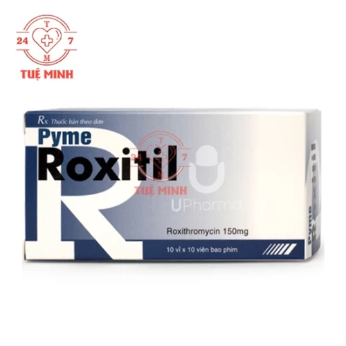 PymeRoxitil 150mg Pymepharco - Thuốc điều trị nhiễm trùng