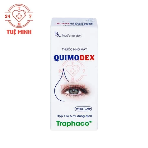 Quimodex Traphaco - Thuốc điều trị nhiễm khuẩn ở mắt