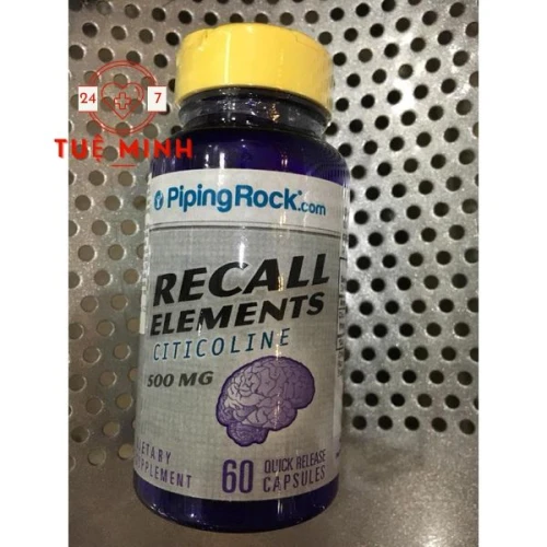 Recall elements 500mg piping rock