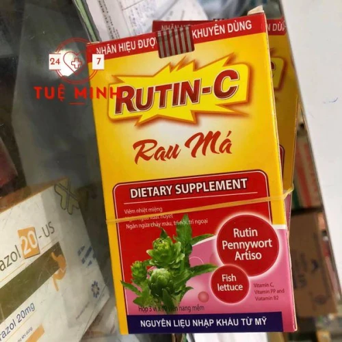 Rutin-c rau má