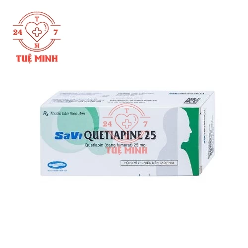 Savi quetiapine 25 mg