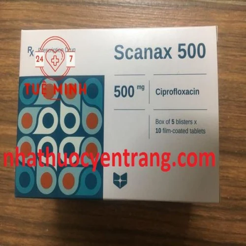 Scanax 500mg vỉ thường