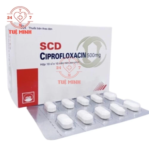 Scd ciprofloxacin 500mg