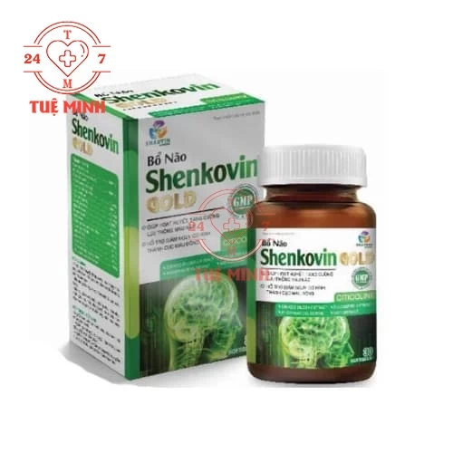 Bổ não Shenkovin Gold - Hỗ trợ cải thiện tuần hoàn máu não hiệu quả