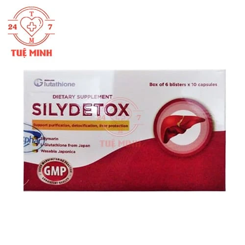 Silydetox Hộp 60 Viên Dolexphar - Hỗ trợ giải độc gan, bảo vệ gan