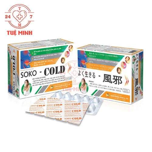 Soko-Cold - Sản phẩm hỗ trợ giảm ho, giải cảm hiệu quả