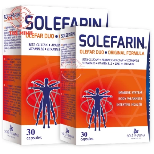 Solefarin - Viên uống bổ sung chất dịnh dưỡng và tăng cường sức đề kháng cho cơ thể