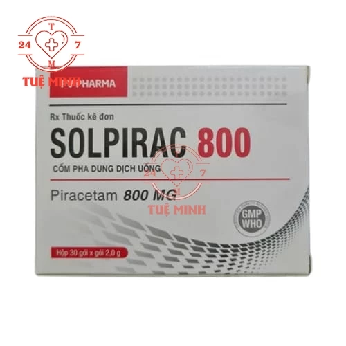 Solpirac 800 - Piracetam 800mg