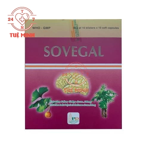 Sovegal 100 Viên - Thuốc điều trị suy giảm trí nhớ