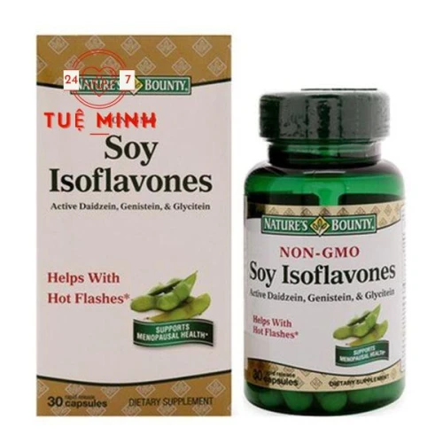Soy isoflavones natures bounty