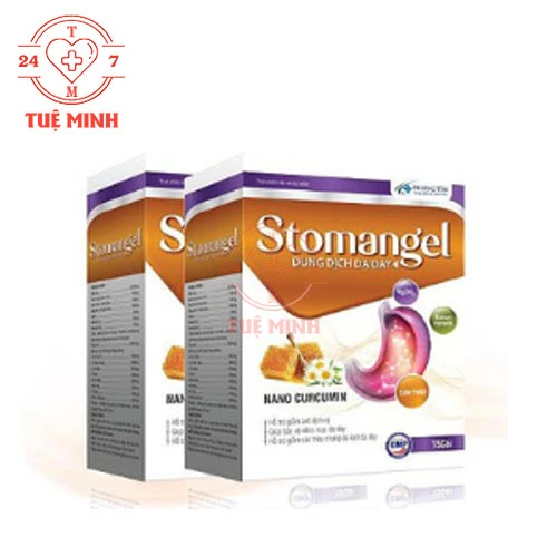 Stomangel Vgas - Hỗ trợ điều trị viêm loét dạ dày - tá tràng