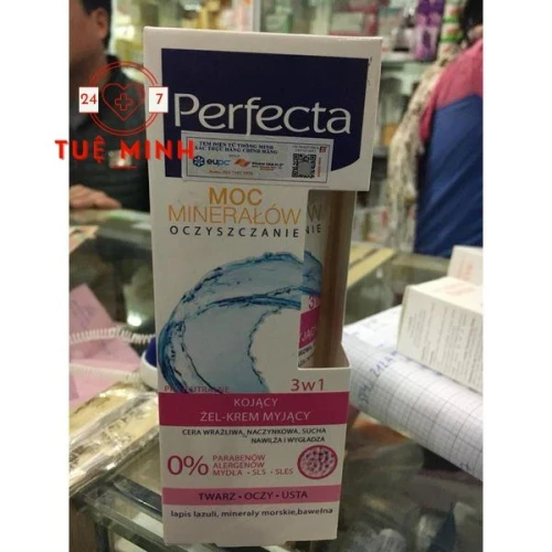 Sữa rửa mặt perfecta cleansing 150ml