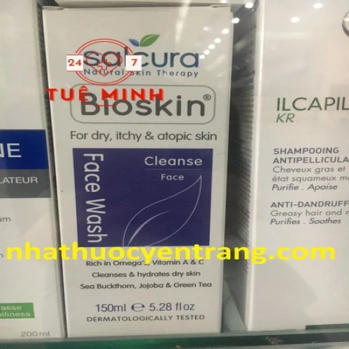 Sữa rửa mặt salcura bioskin 150ml