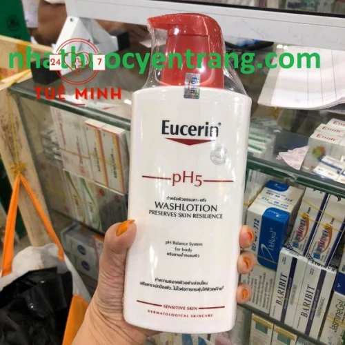 Sữa tắm eucerin ph 5 washlotion 400ml