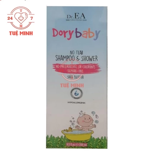 Sữa tắm gội toàn thân dory baby 200ml