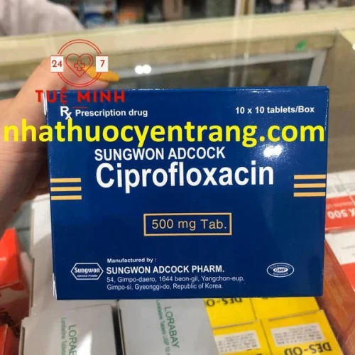 Sungwon ciprofloxacin