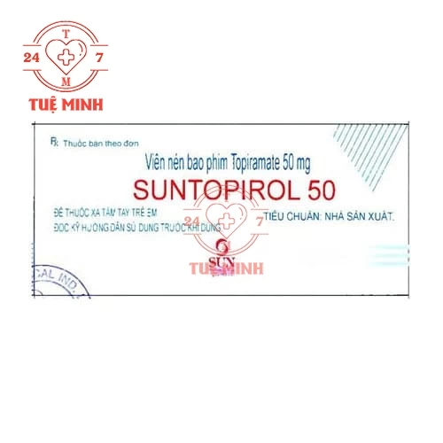 Suntopirol 50 - Topiramate 50mg
