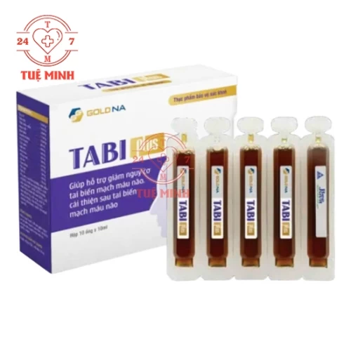 Tabi Plus - Hỗ trợ tăng cường tuần hoàn máu não hiệu quả