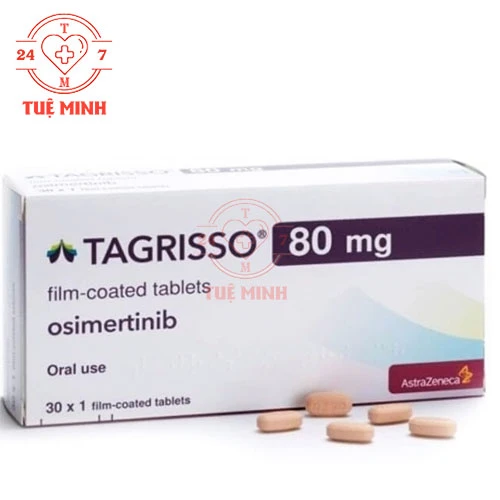 Tagrisso 80mg AstraZeneca (30 viên) - Thuốc điều trị ung thư phổi