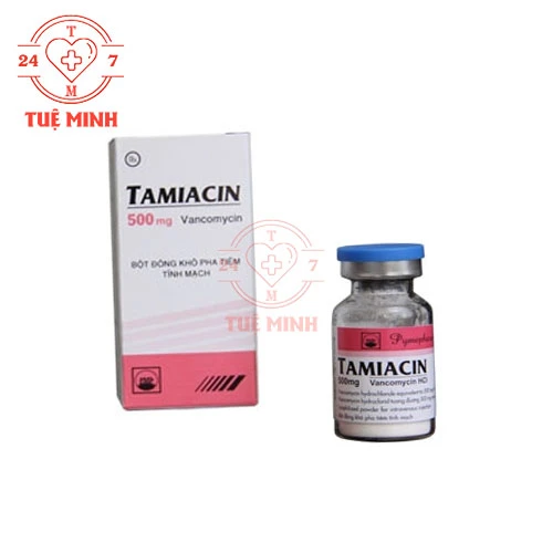 Tamiacin 500 Pymepharco - Thuốc tiêm điều trị nhiễm khuẩn nặng