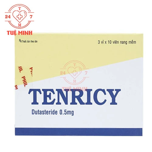 Tenricy 0.5mg Phil Inter Pharma - Thuốc điều trị phì đại tiền liệt tuyến hiệu quả