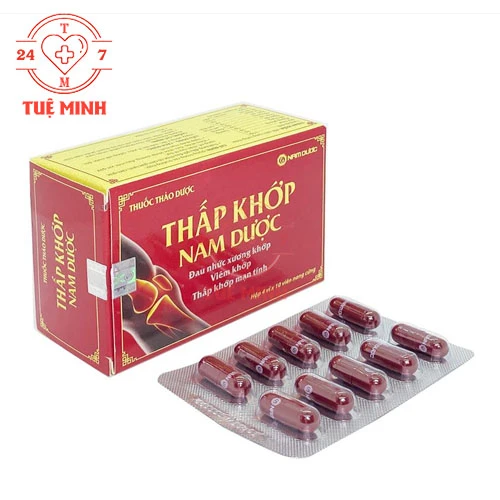 Thấp khớp Nam Dược - Hỗ trợ điều trị viêm khớp, đau mỏi vai gáy