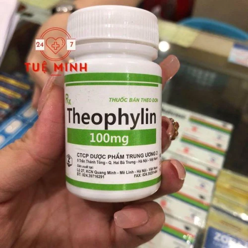 Theophylin 100mg lọ 200 viên
