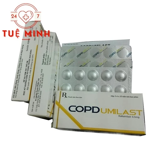 Copdumilast - Thuốc điều trị bệnh đường hô hấp của Armephaco