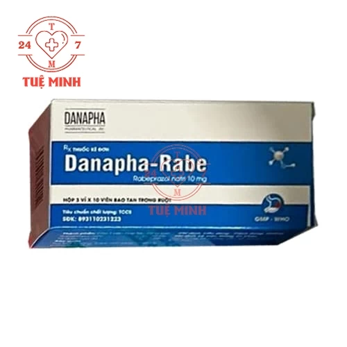 Danapha - Rabe - Rabeprazol natri 10mg