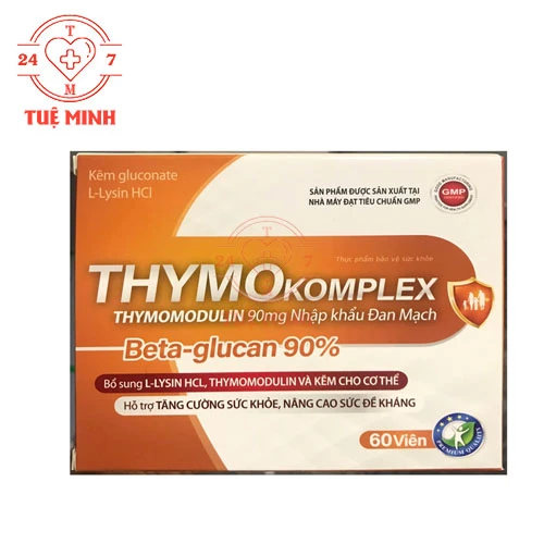 ThymoKomplex Diamond (vỏ cam) - Hỗ trợ tăng cường sức đề kháng, nâng cao sức khoẻ