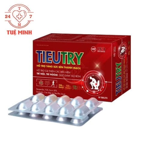 Tieutry Phương Đông - Viên uống hỗ trợ giảm táo bón, cải thiện trĩ nội, trĩ ngoại