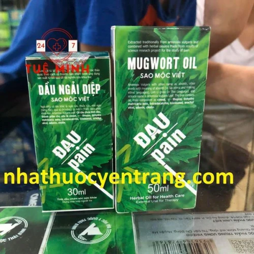 Tinh dầu ngải chống đau pain 30ml