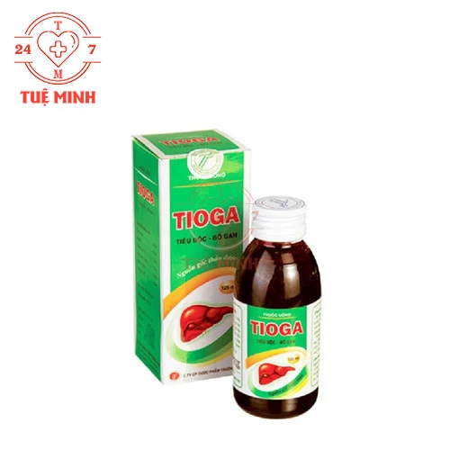 Tioga Liquid Trường Thọ - Lợi tiểu, mát gan, hỗ trợ điều trị mụn nhọt, rôm sảy