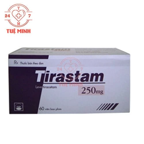 Tirastam 250mg Pymepharco - Viên uống điều trị động kinh hiệu quả