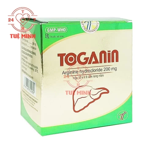 Toganin 200mg - Hỗ trợ tăng cường chức năng gan hiệu quả