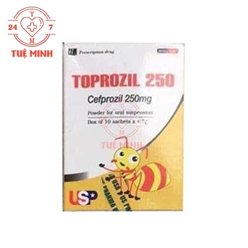 Toprozil 250 US Pharma USA - Thuốc điều trị nhiễm khuẩn