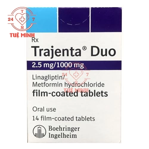 Trajenta duo 2.5mg/1000mg