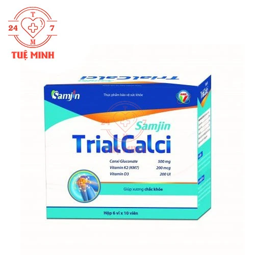 Trialcalci Vinpharma - Bố sung vitamin D3, hỗ trợ xương răng chắc khoẻ