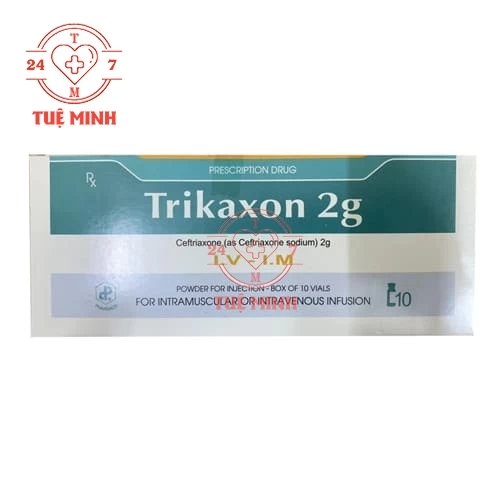 Trikaxon 2g - Ceftriaxon 2g Pharbaco
