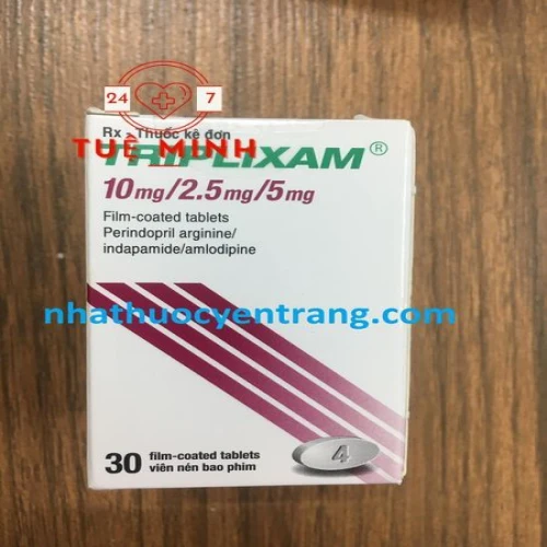 Triplixam 10/2.5/5 mg